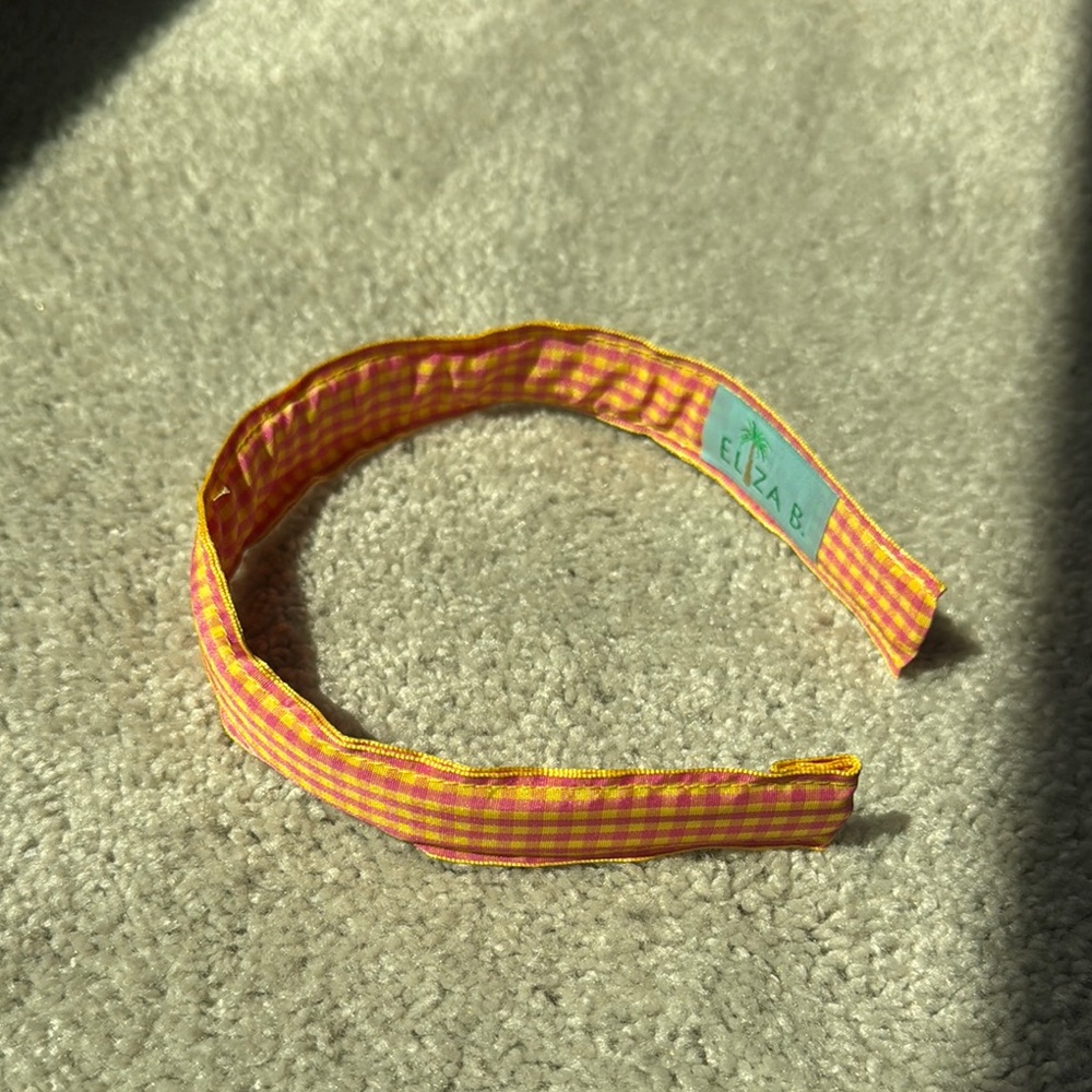 Pink and Yellow Headband- Eliza B